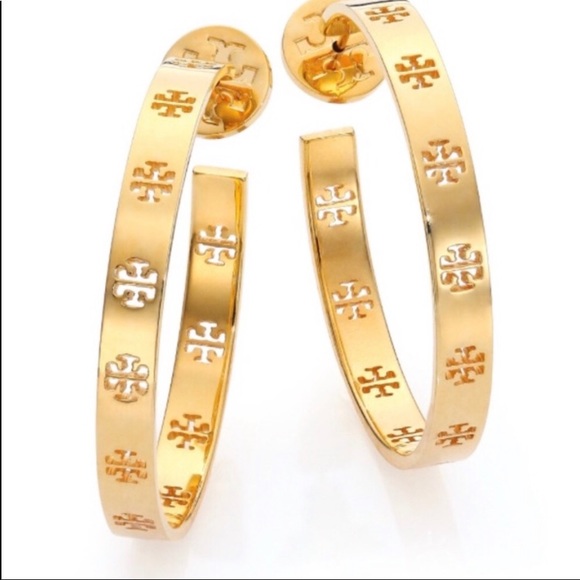 Tory Burch Jewelry - Tory Burch hoop earring
